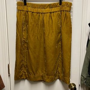 J.Crew Velvet Midi Skirt